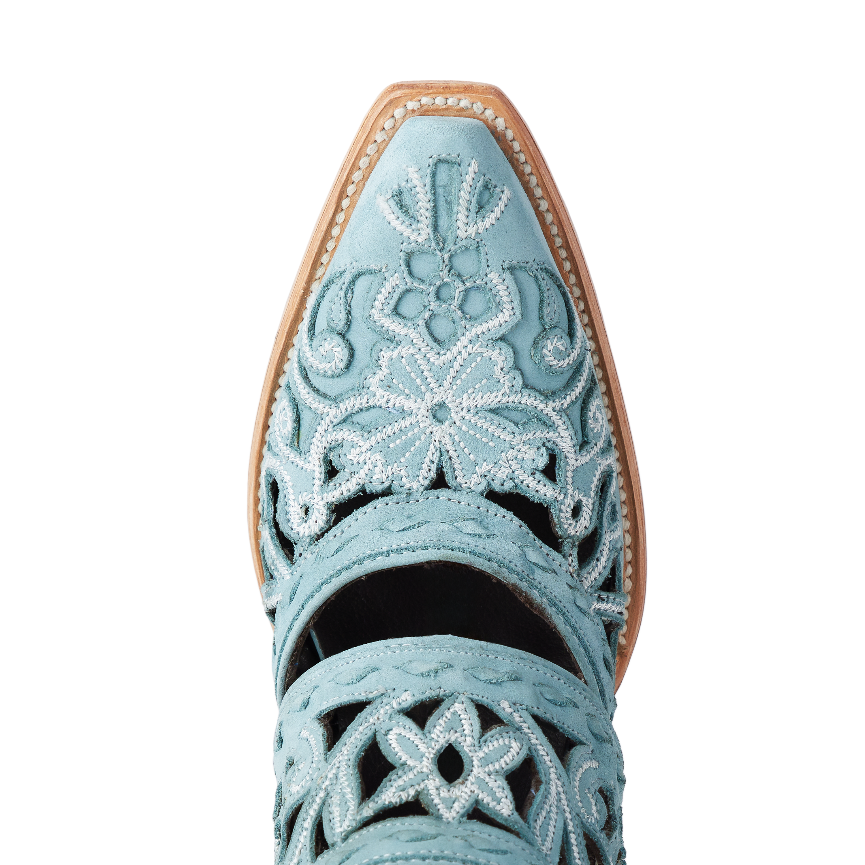 Robin Cut Out Slingback Mule - Powder Blue