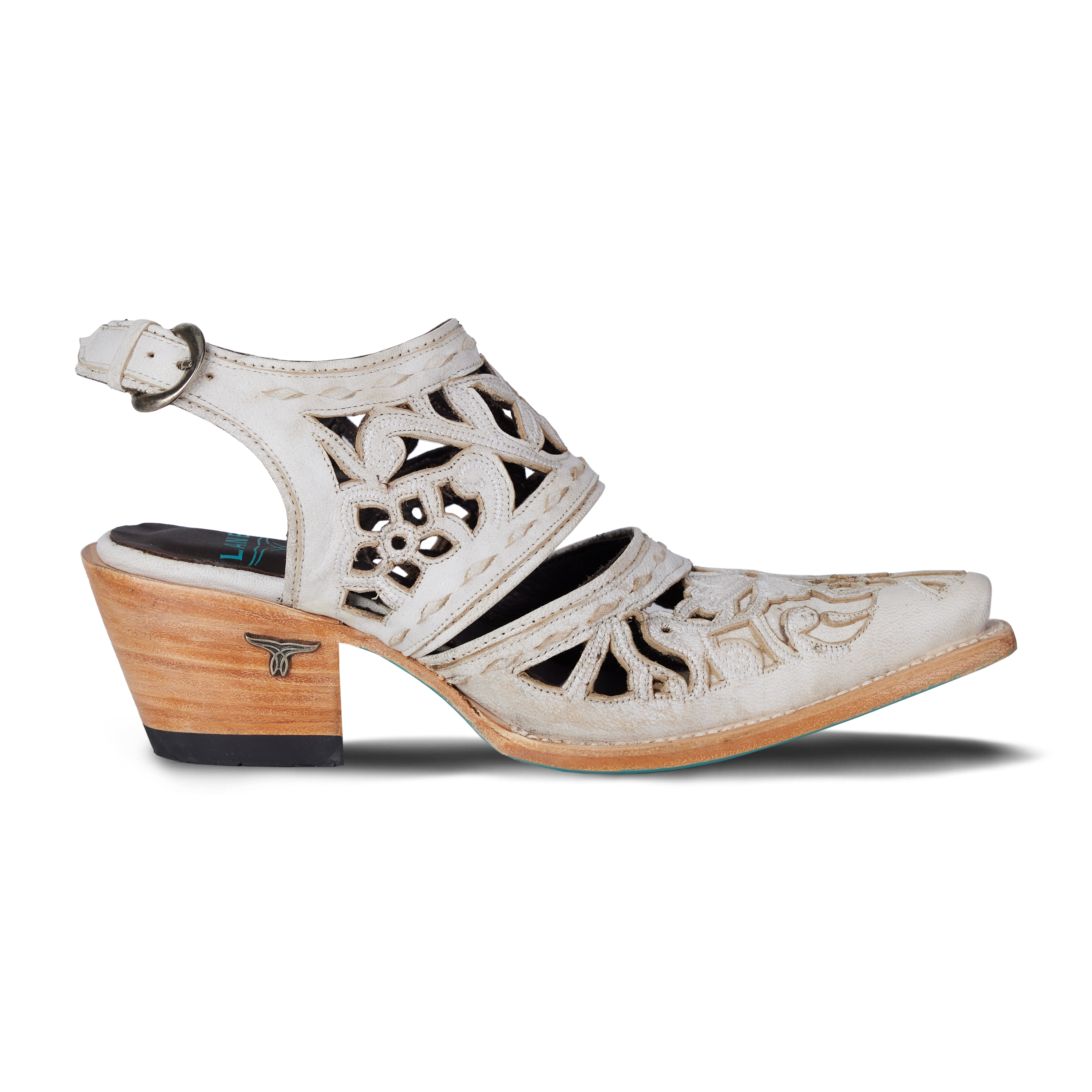 Robin Cut Out Slingback Mule - Ceramic Crackle