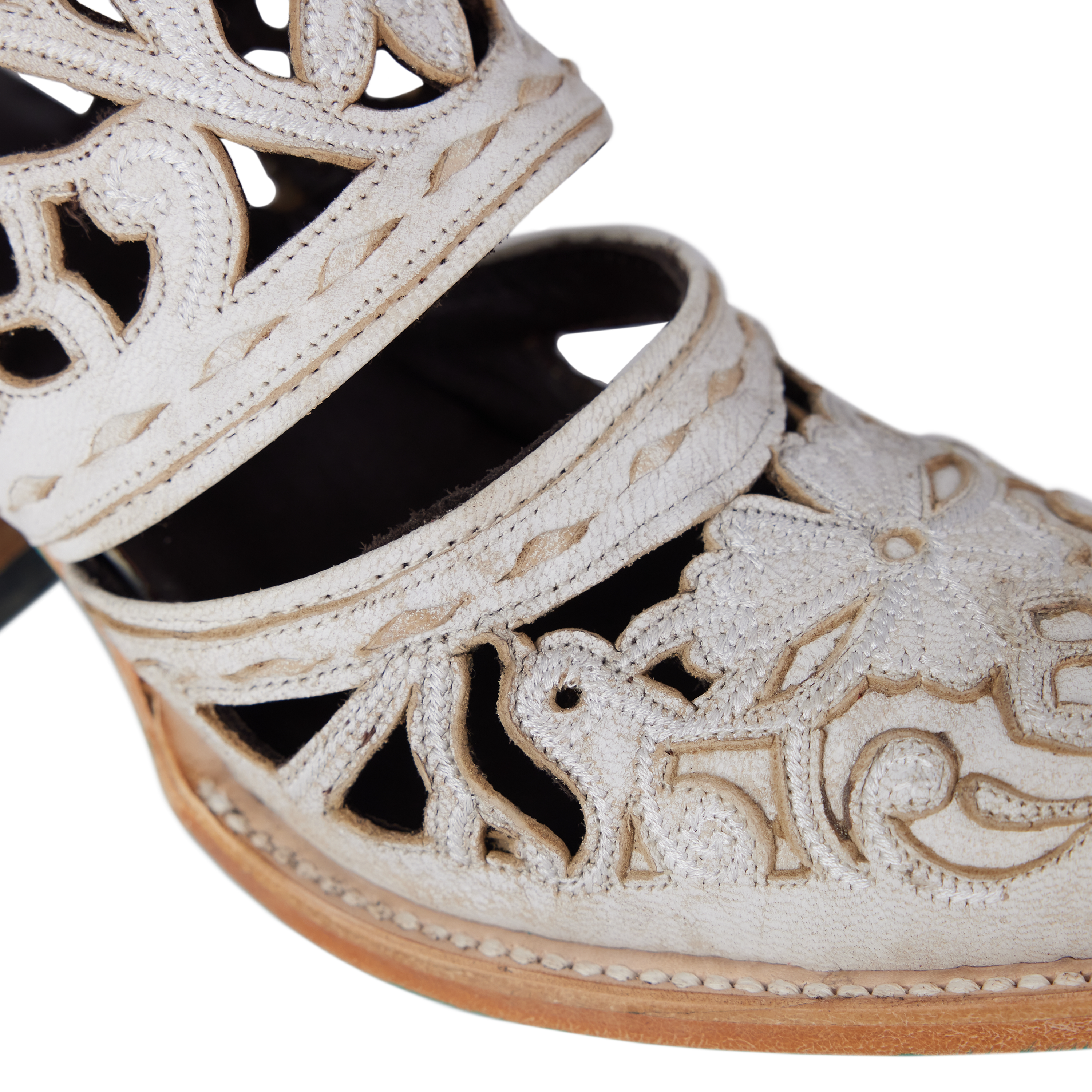 Robin Cut Out Slingback Mule - Ceramic Crackle
