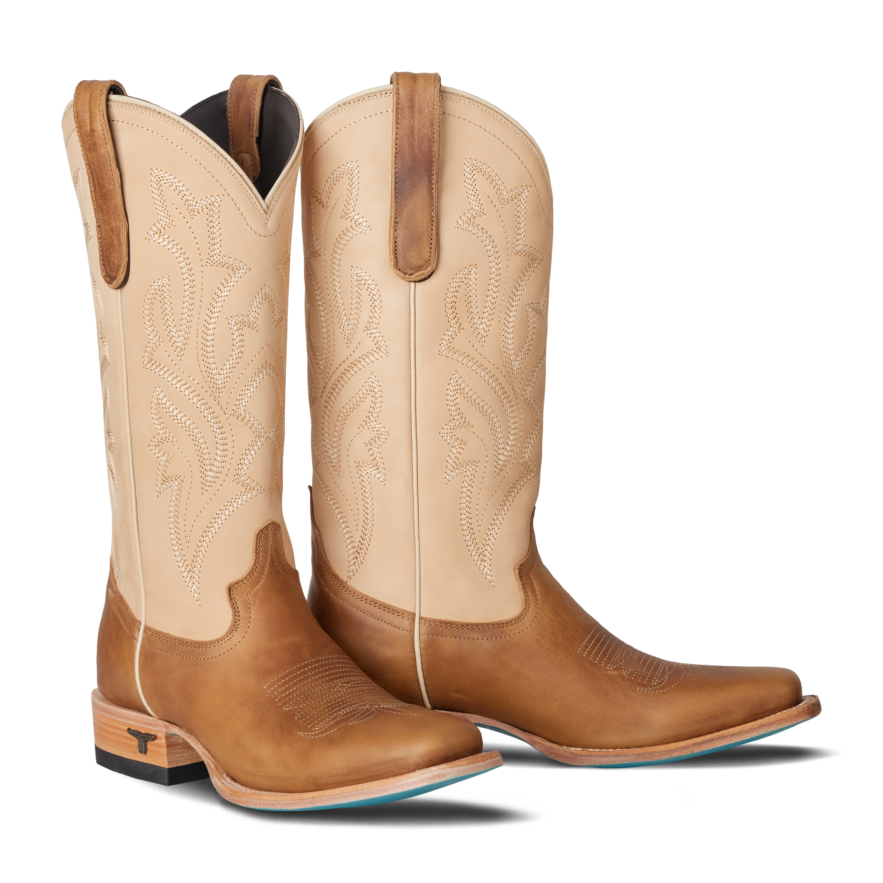 Classic Square Boot - Desert Clay & Pale Ivory