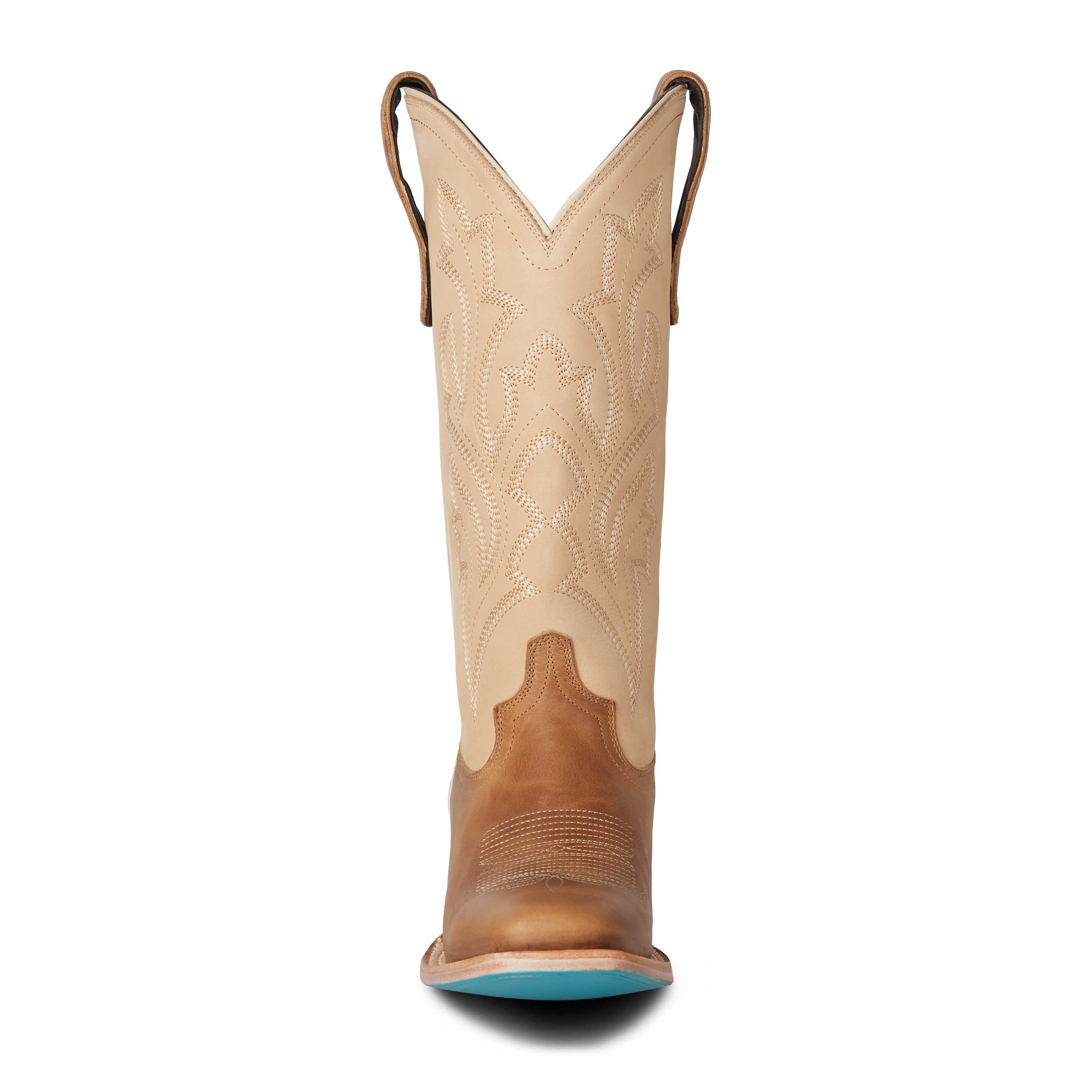 Classic Square Boot - Desert Clay & Pale Ivory