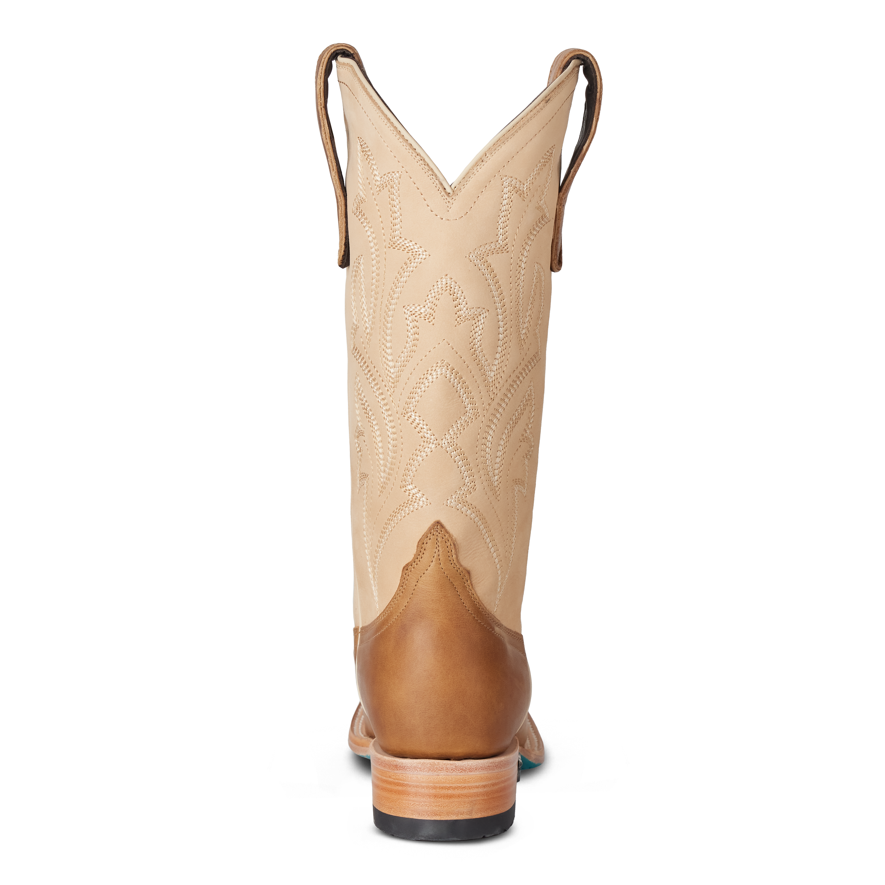 Classic Square Boot - Desert Clay & Pale Ivory