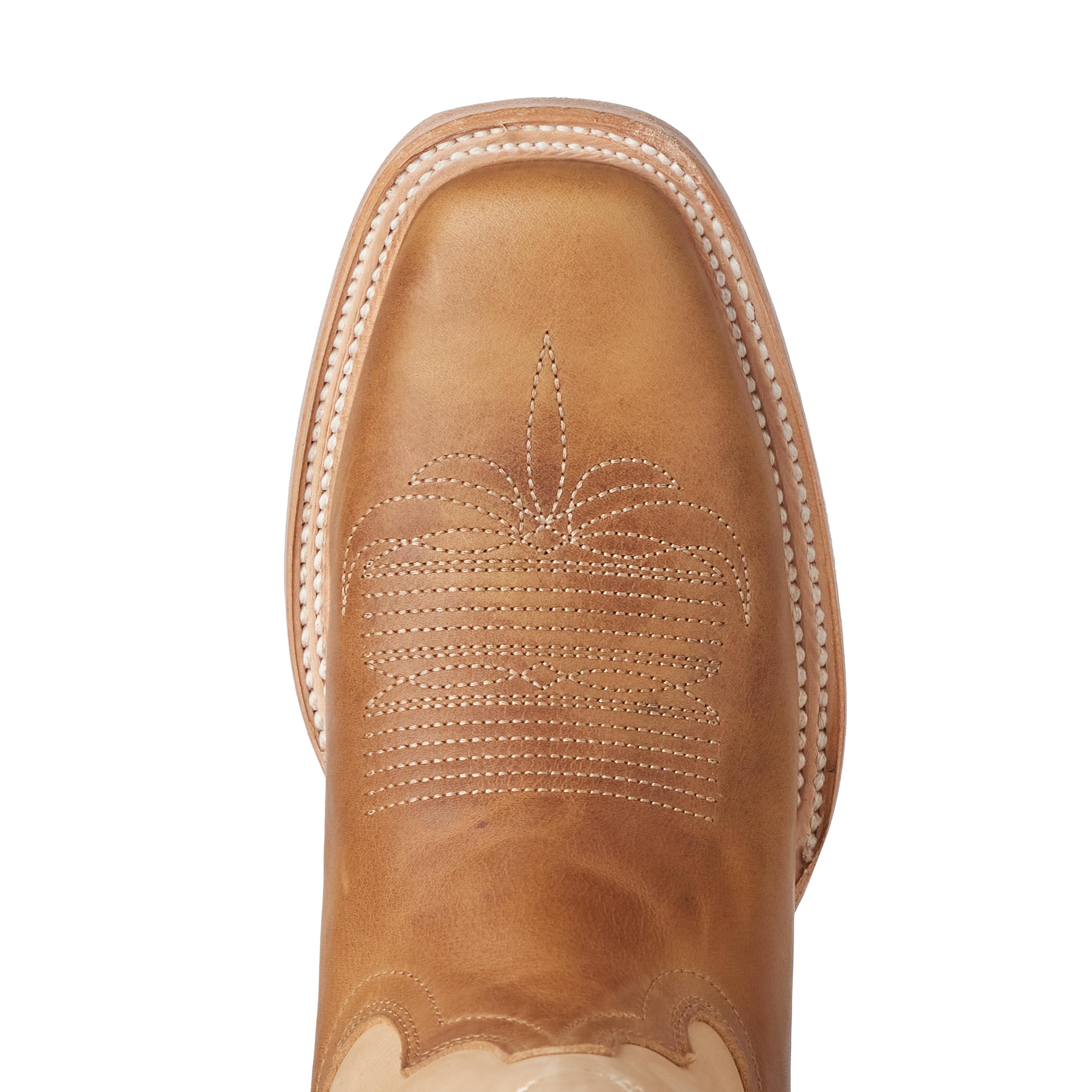 Classic Square Boot - Desert Clay & Pale Ivory