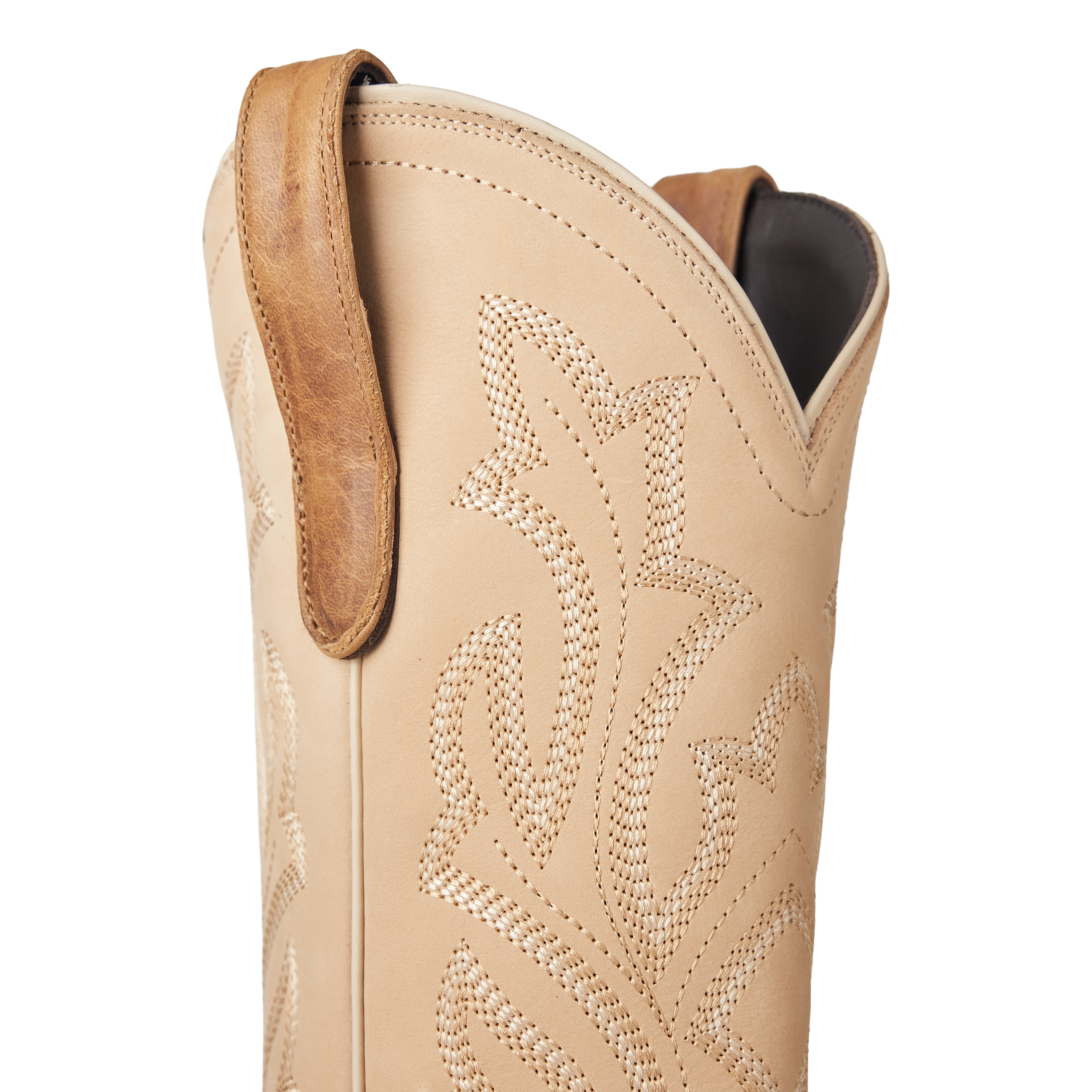 Classic Square Boot - Desert Clay & Pale Ivory