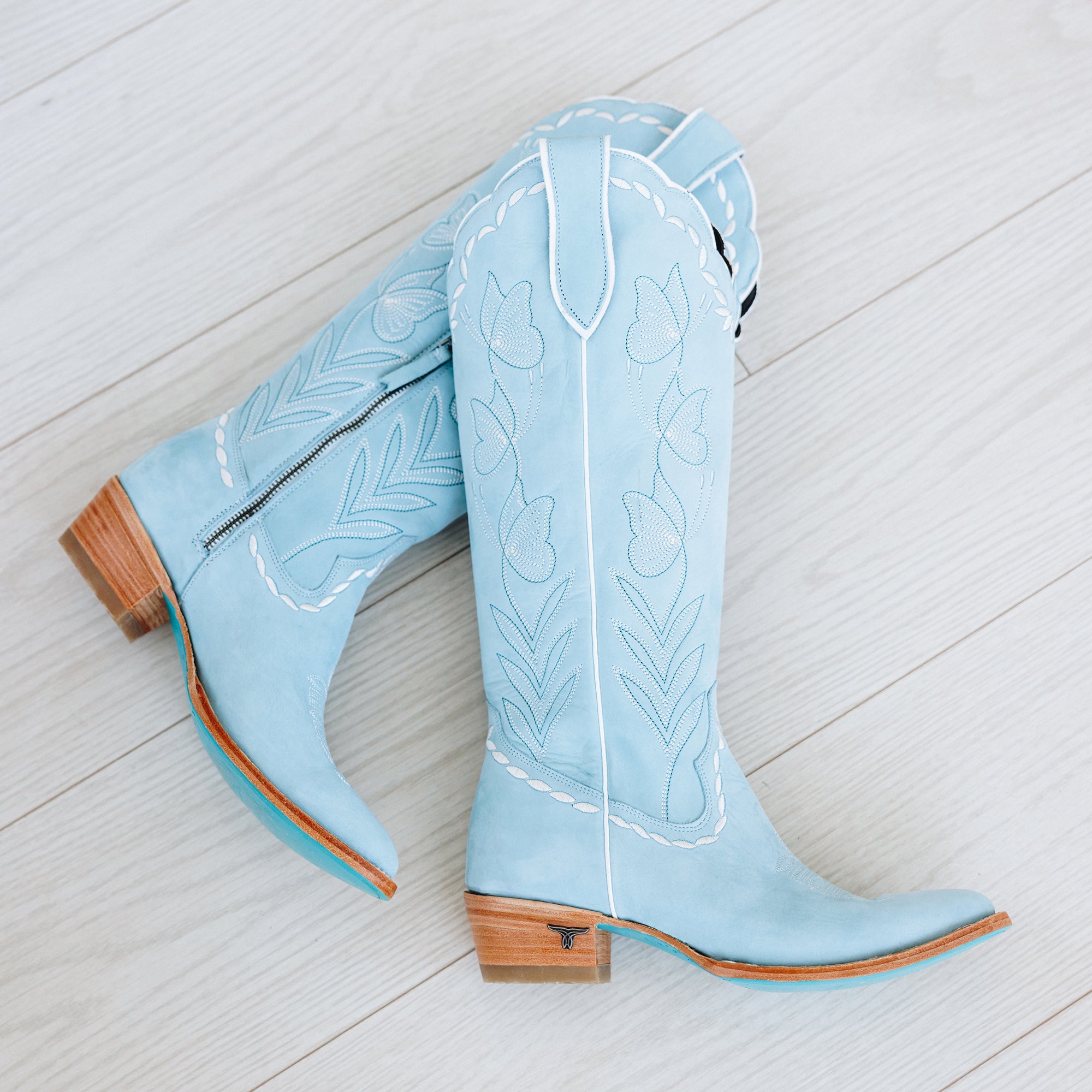 Sweet Memories Knee High - Powder Blue