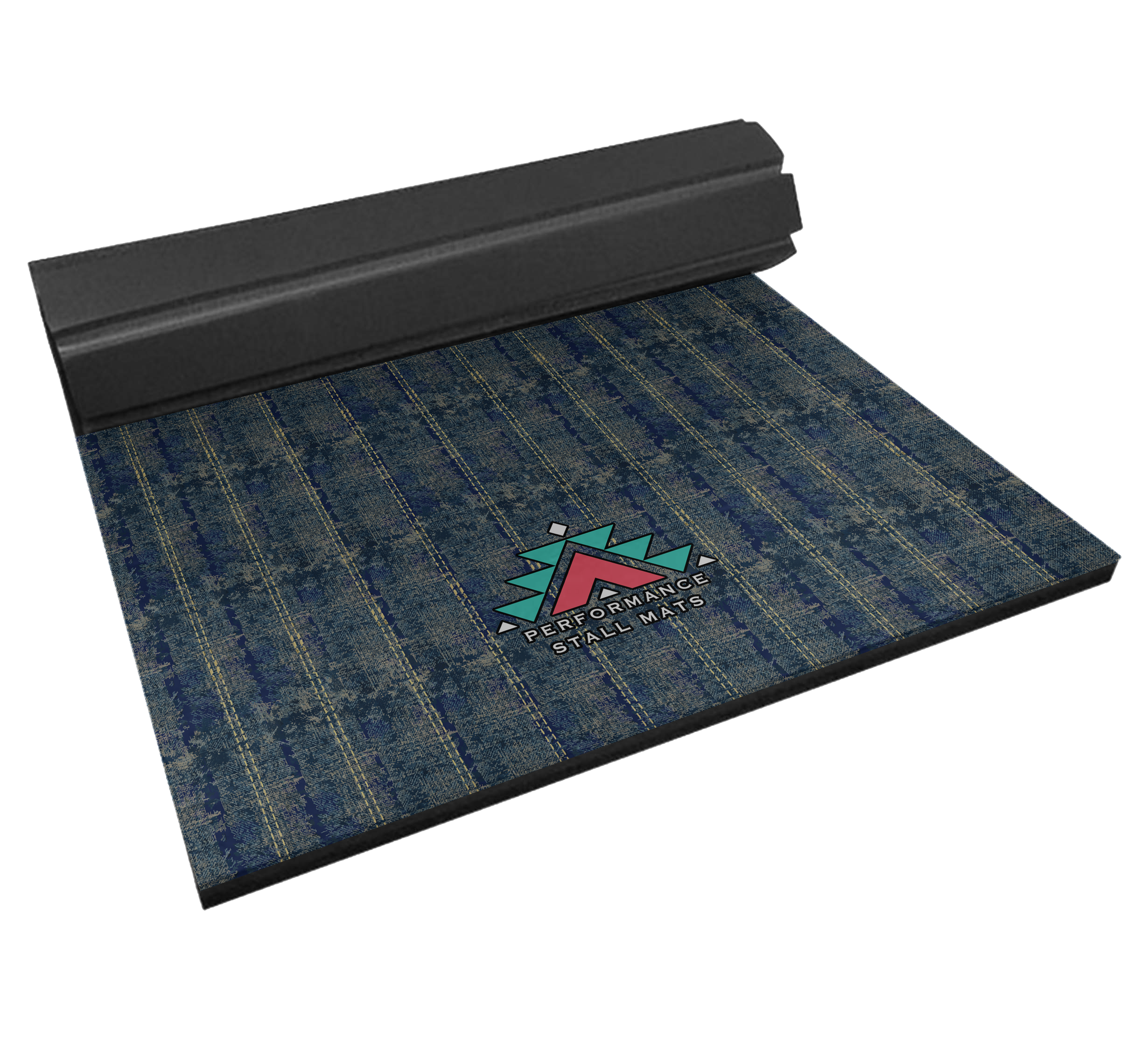 Portable Stall Mat Denim Design 5x10