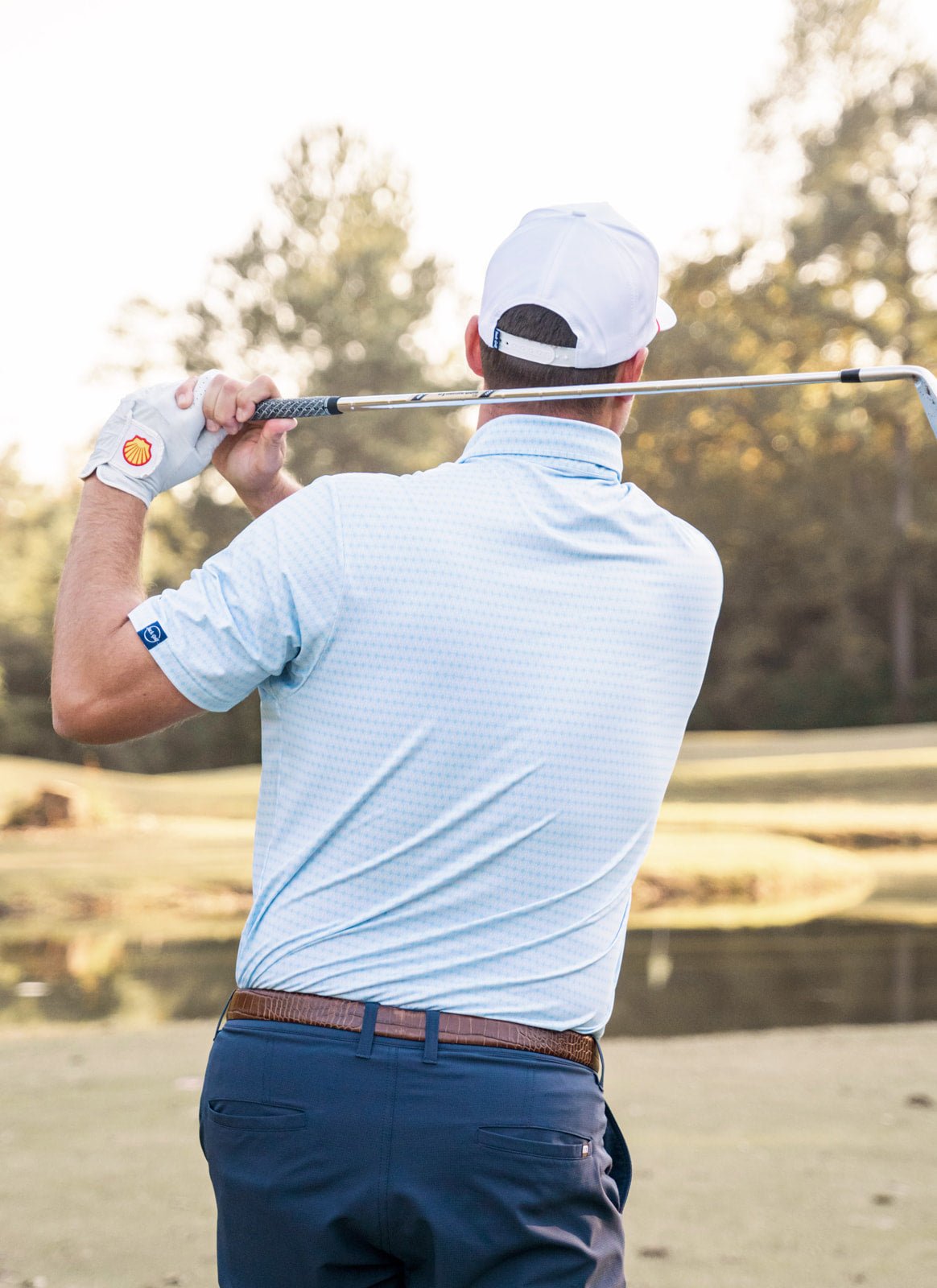 Jack Golf "Diamond Derrick" Light Blue