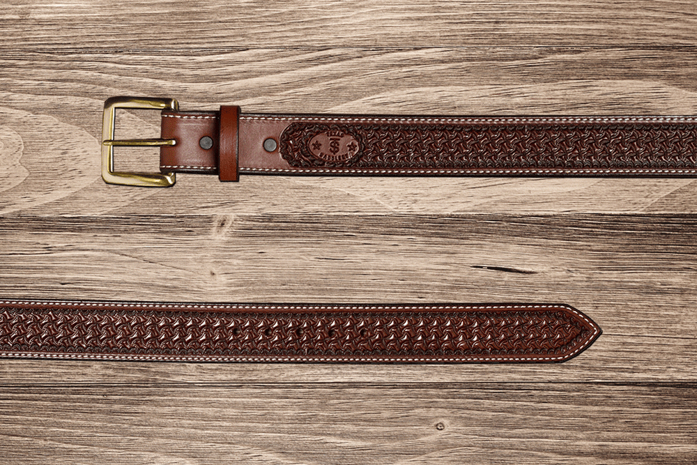 Western Chocolate Spider Belt