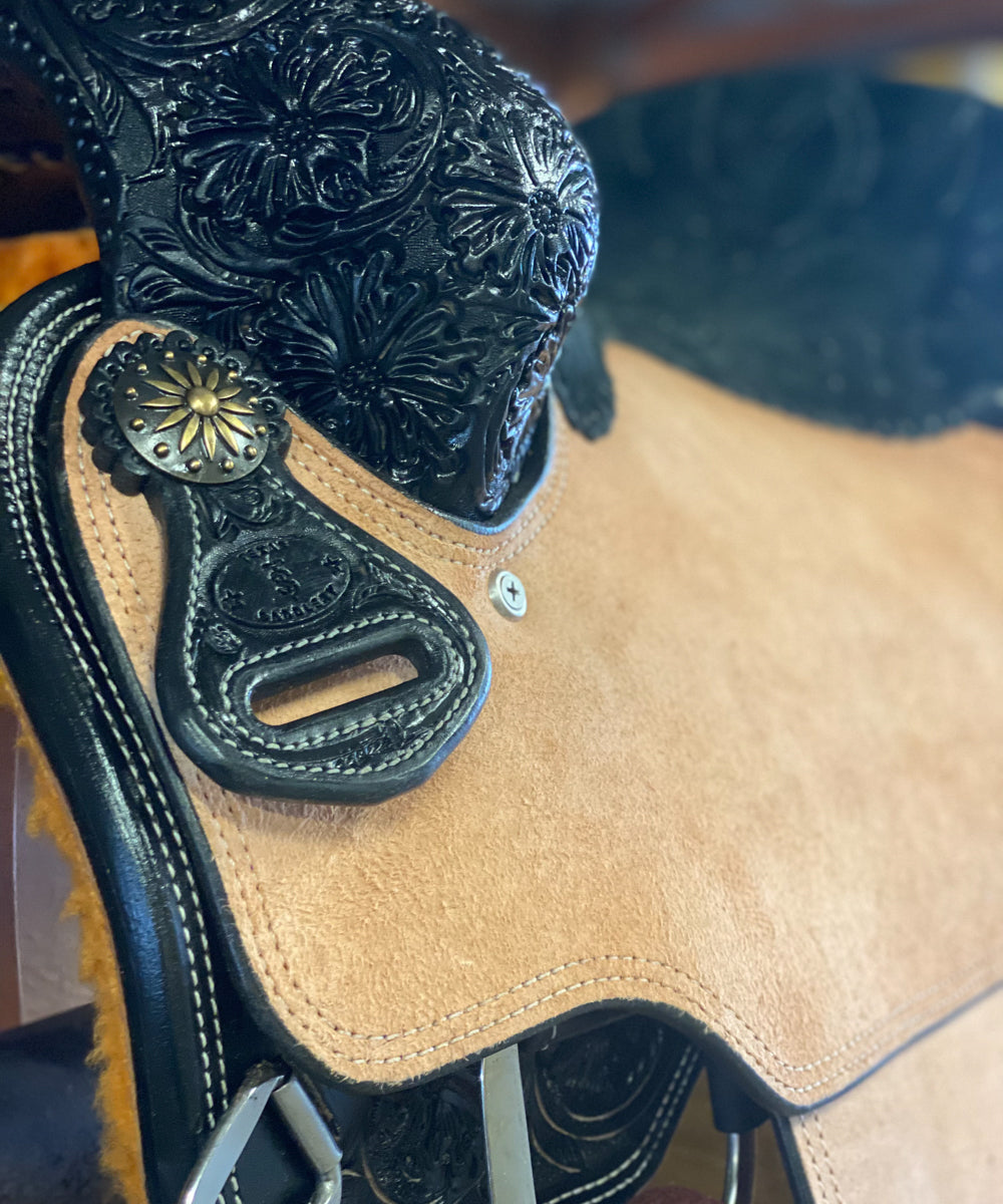 Black Combo Saddle