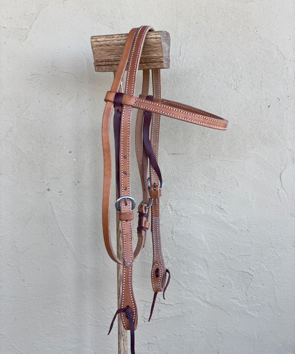 Sewn Harness Browband Headstall