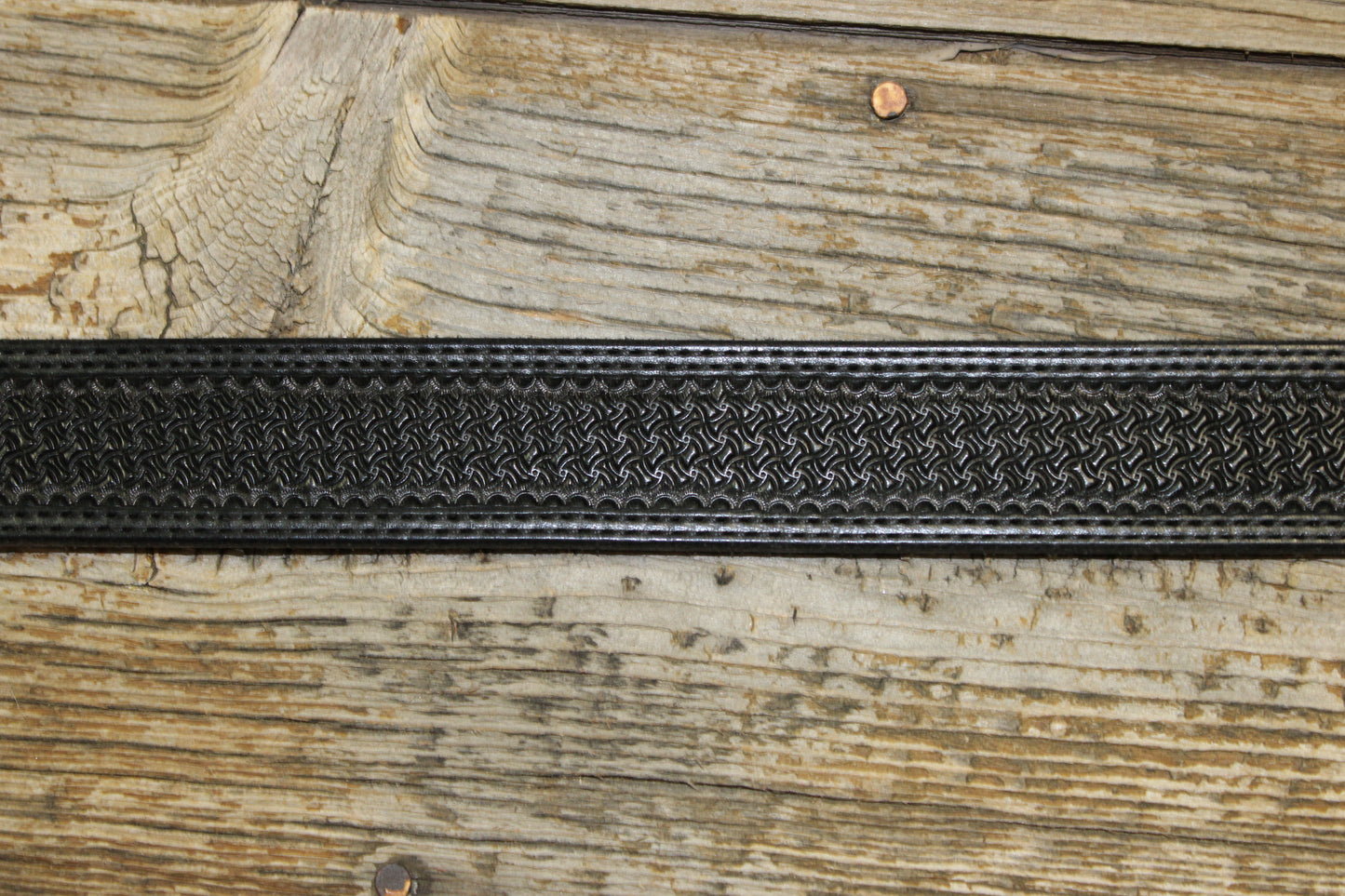 
                  
                    Bargain Barn - Black Spider Tapered Belt
                  
                